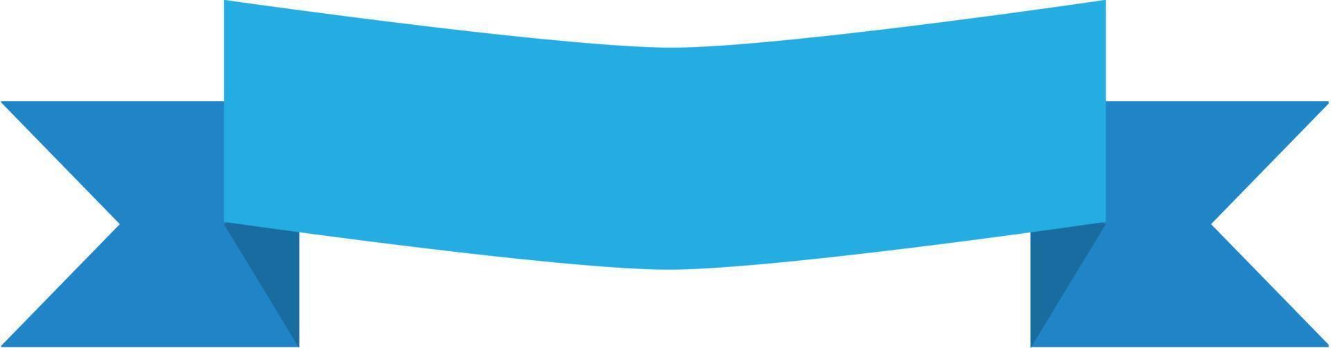 blue banner ribbon and label. blue banner ribbon and label sign. vector