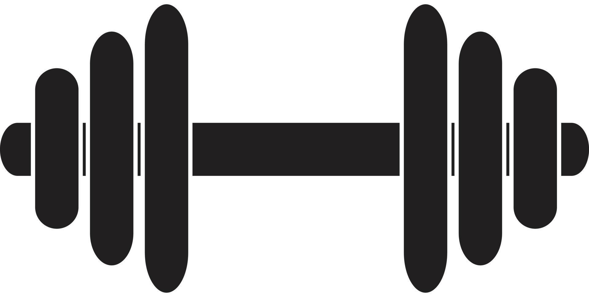 dumbbell icon. dumbbell sign. dumbbell for gym symbol. vector