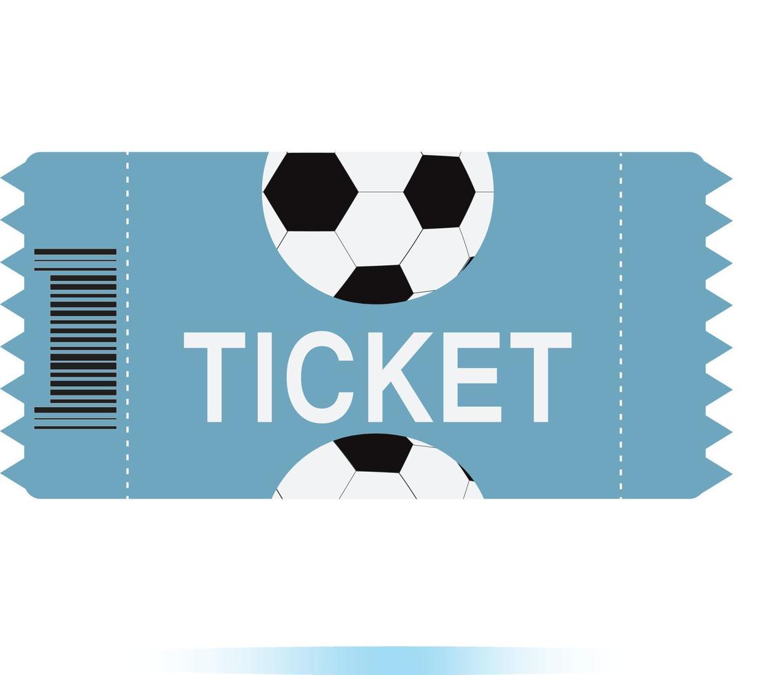 football tickets icon. football tickets symbol. vector