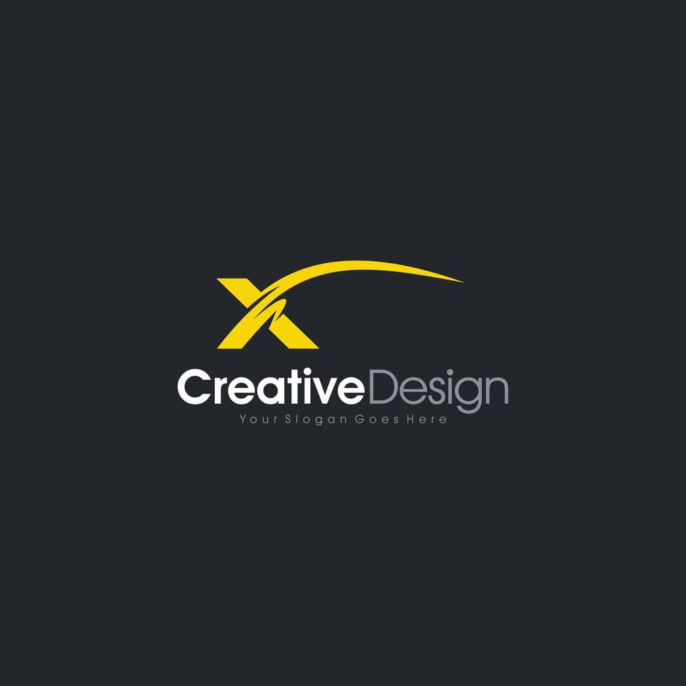 Letter X logo Icon Design vector
