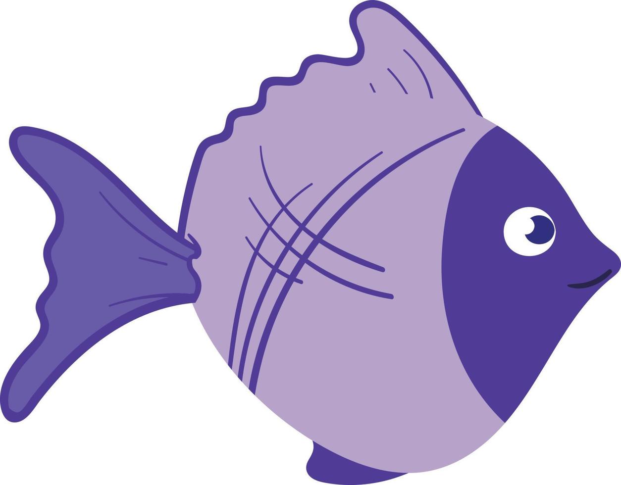 Small Purple Cute Fish 6817334 Vector Art at Vecteezy