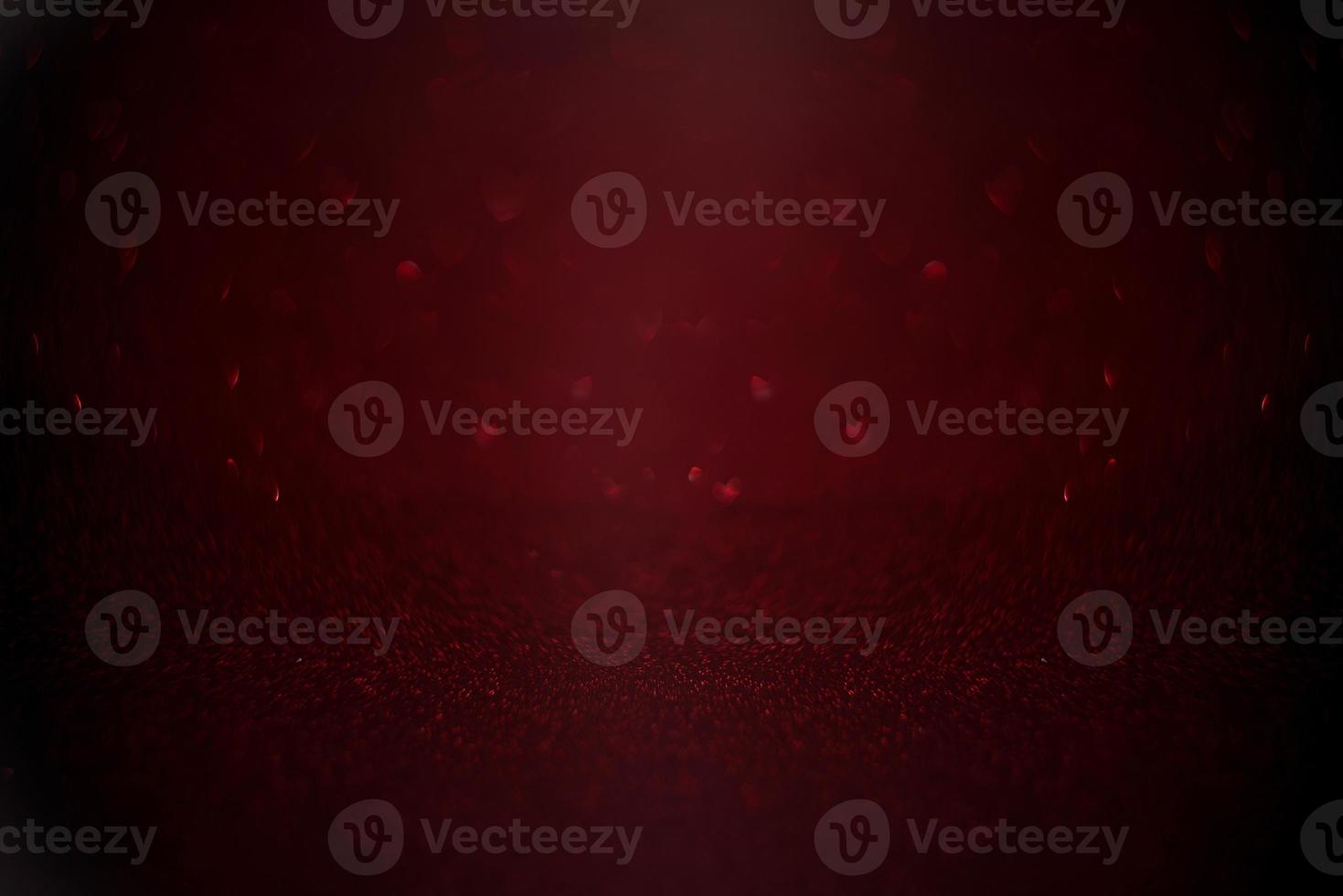Red background image Blur bokeh Background concept photo