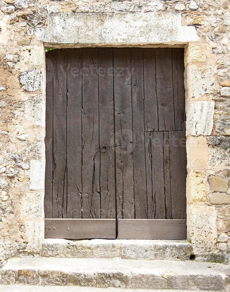 old ancient door photo