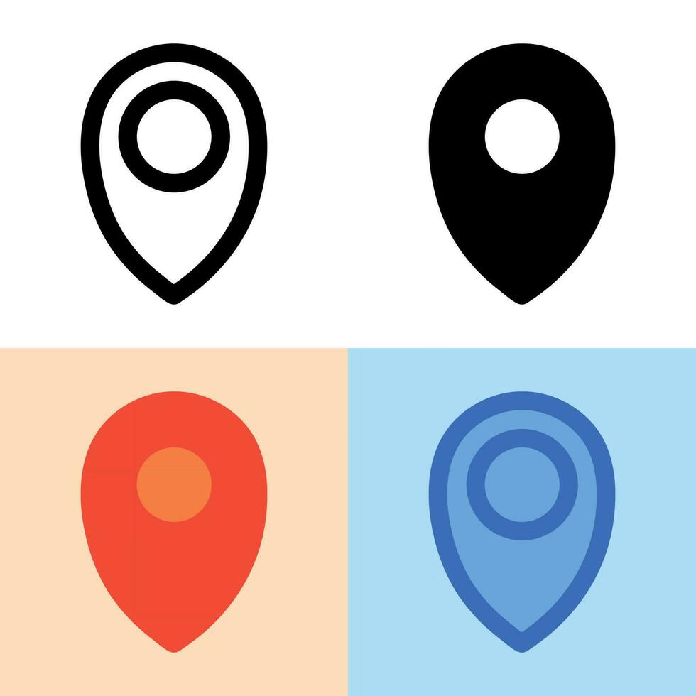 Illustration vector graphic of Location Icon. Perfect for user interface, new application, etc