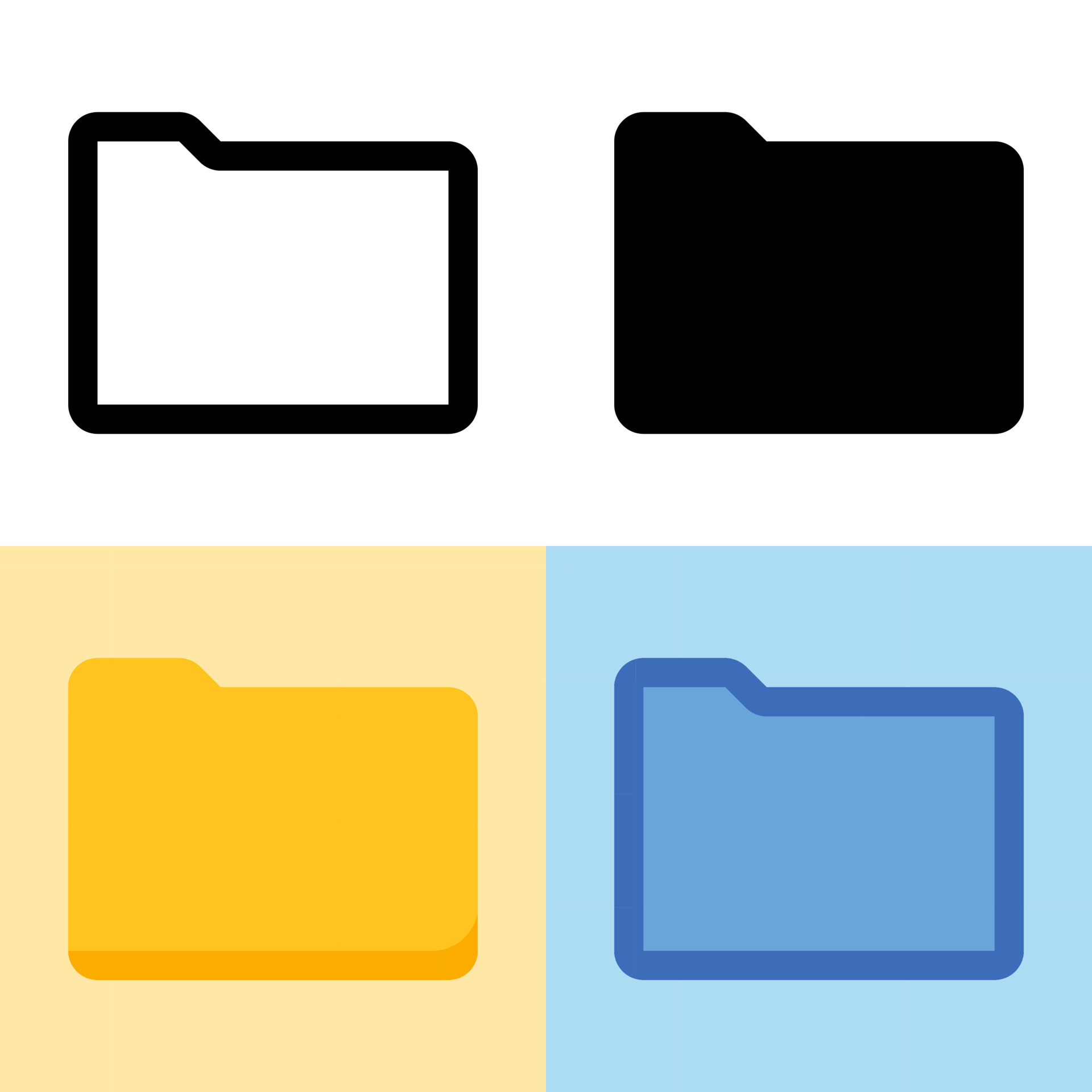Illustration vector graphic of Folder Icon. Perfect for user interface