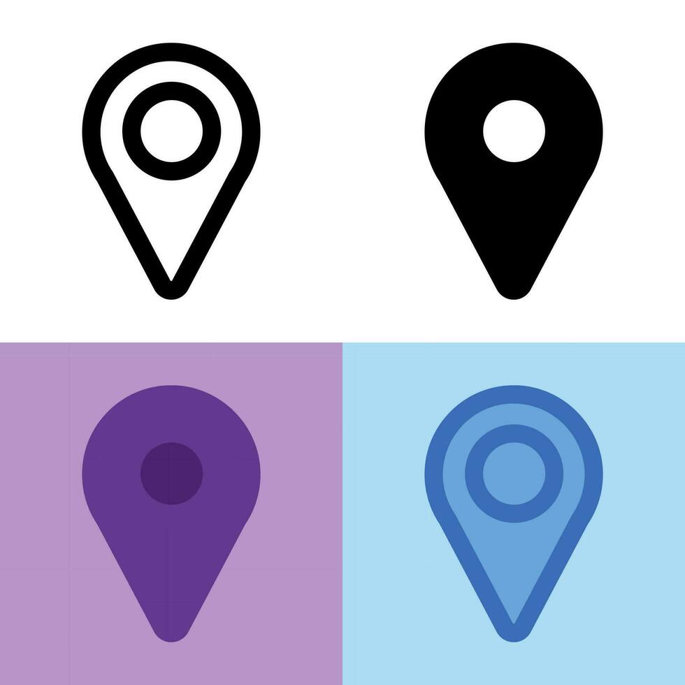 Illustration vector graphic of Location Icon. Perfect for user interface, new application, etc