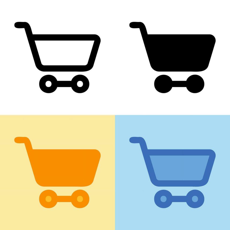 shopping cart icon vector png