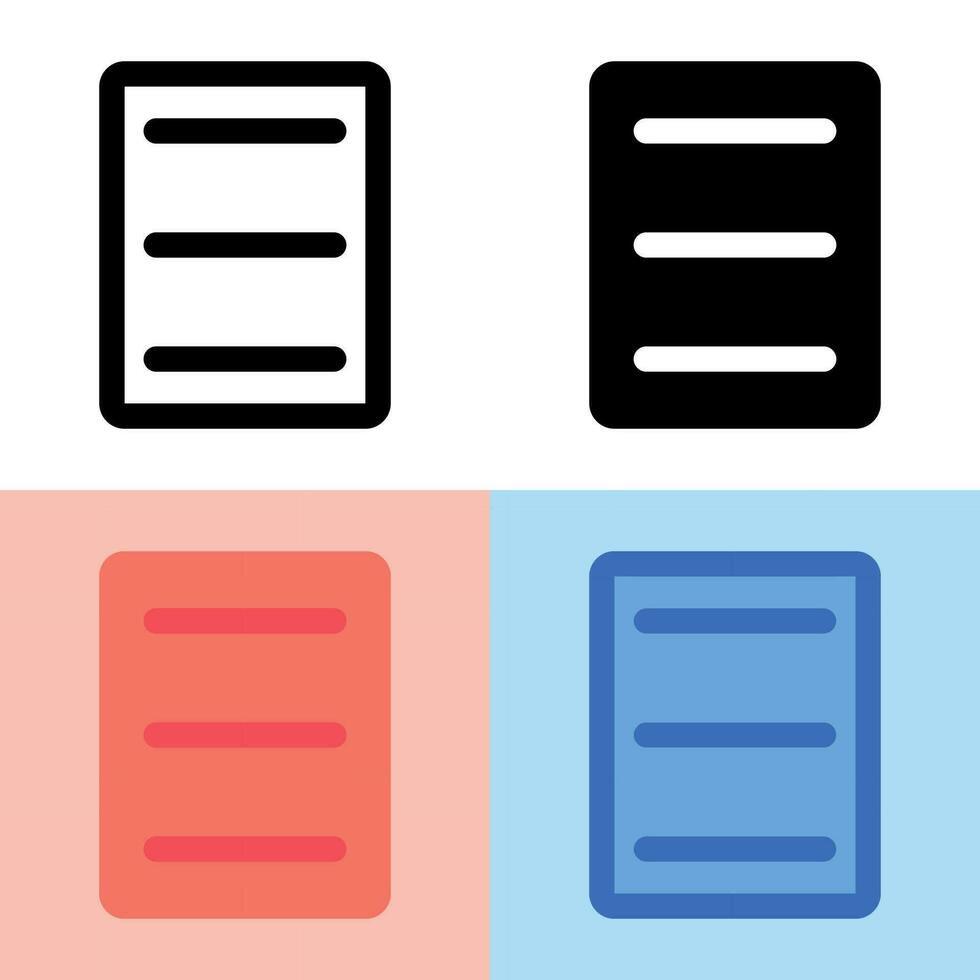 Illustration vector graphic of File Icon. Perfect for user interface, new application, etc