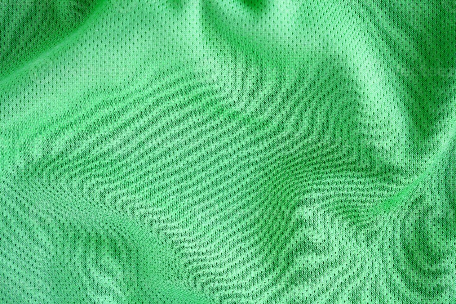 Sport clothing fabric texture background, top view of cloth textile surface photo