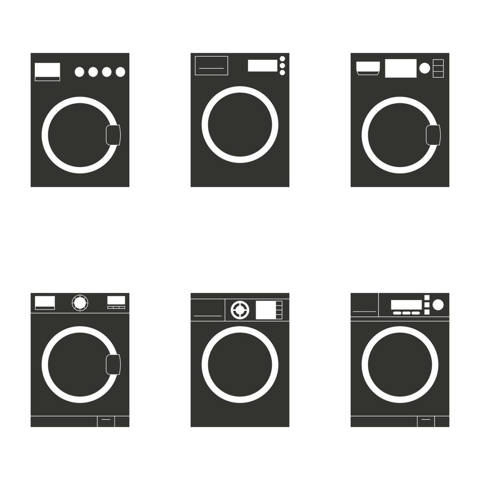 Vector illustration on the theme washer