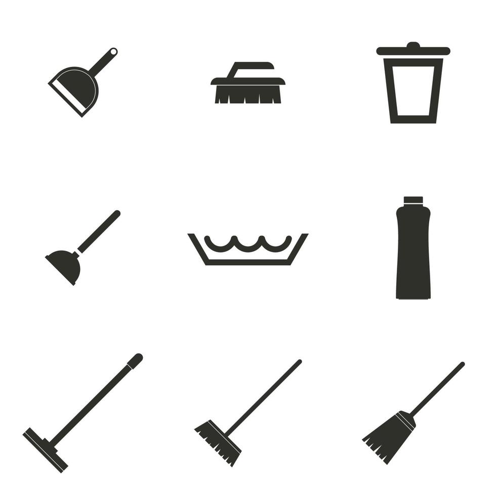 Vector illustration on the theme cleaning