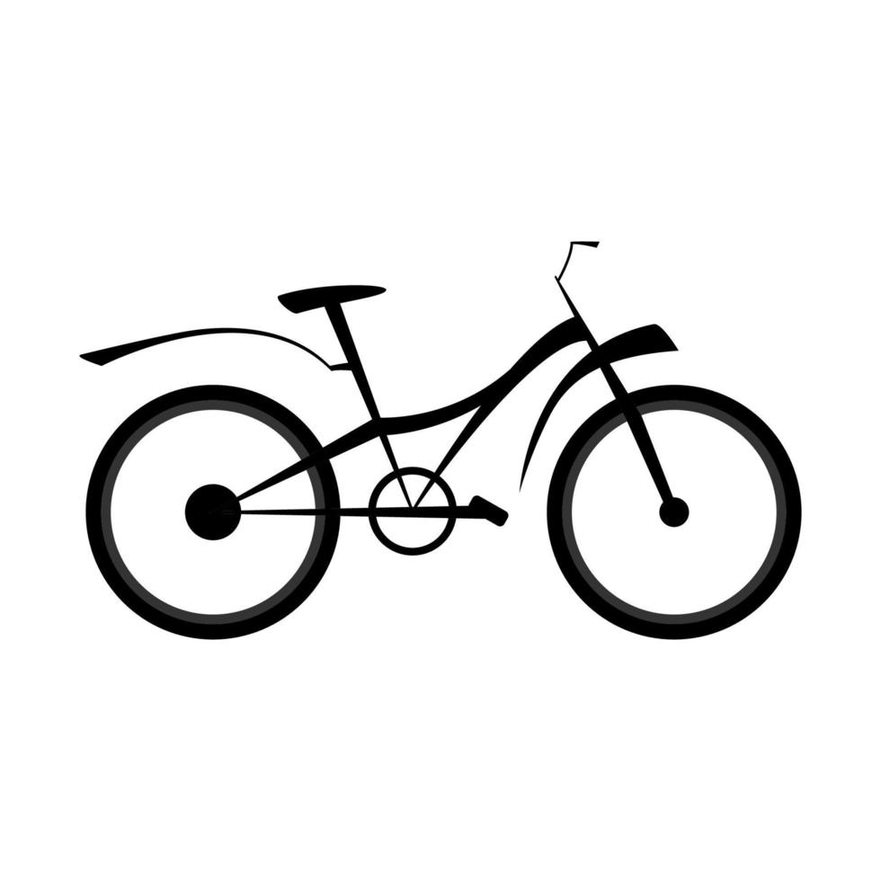 bicicleta de vector simple