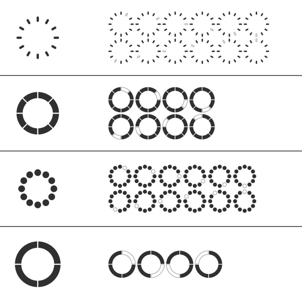 Vector illustration on the theme preloader