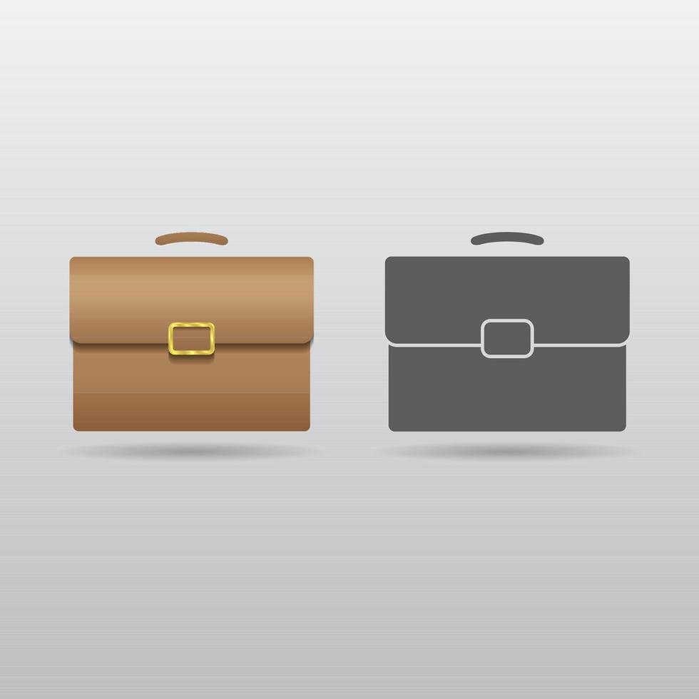 Vector illustration on the theme portfolio