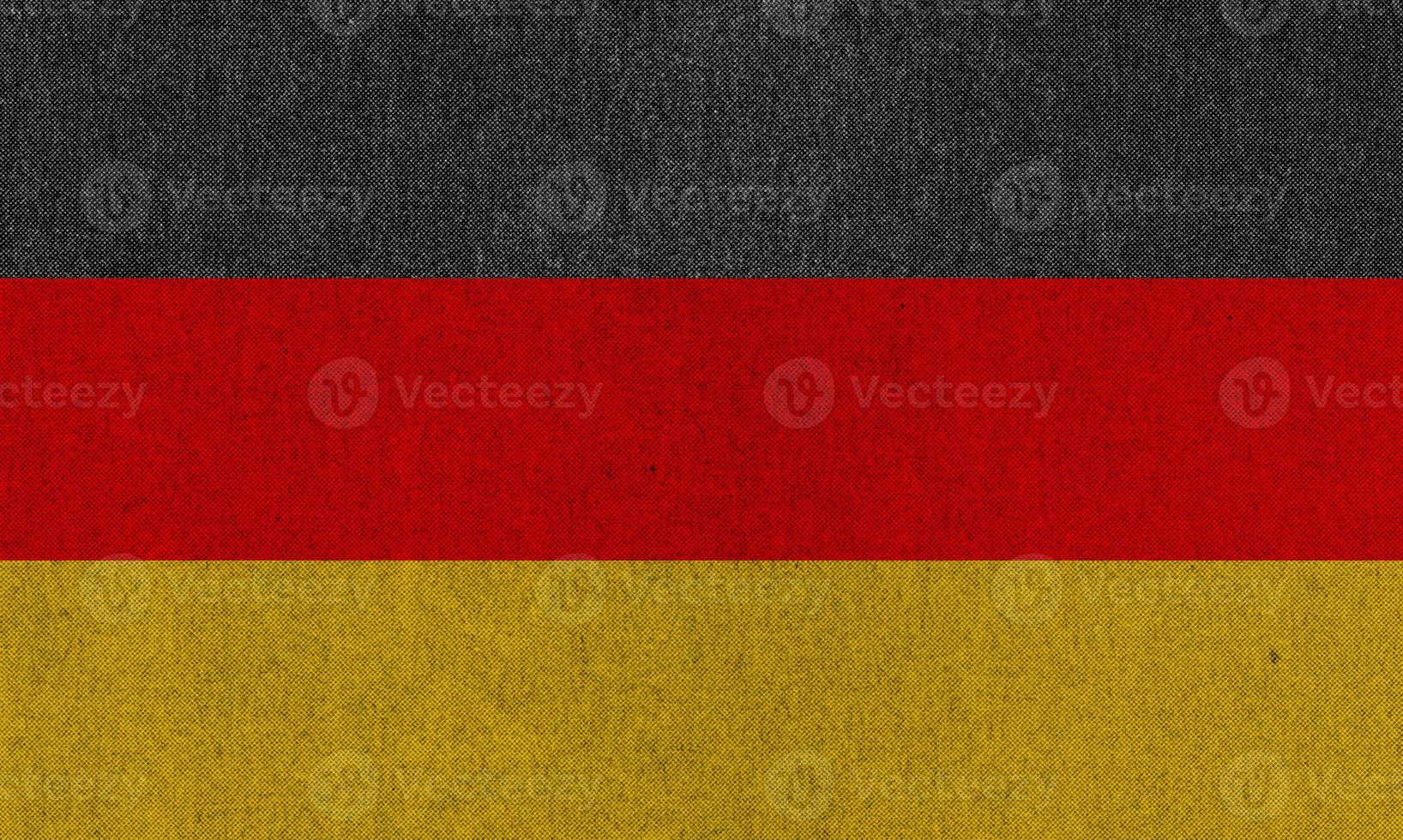 German Flag of Germany texturised background photo