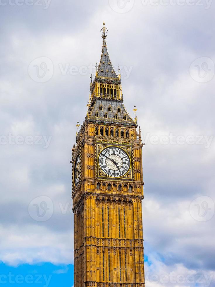 HDR Big Ben in London photo