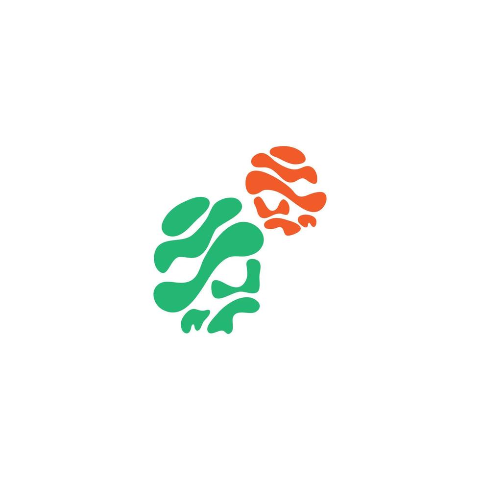 diseño de logotipo simple de calavera vector