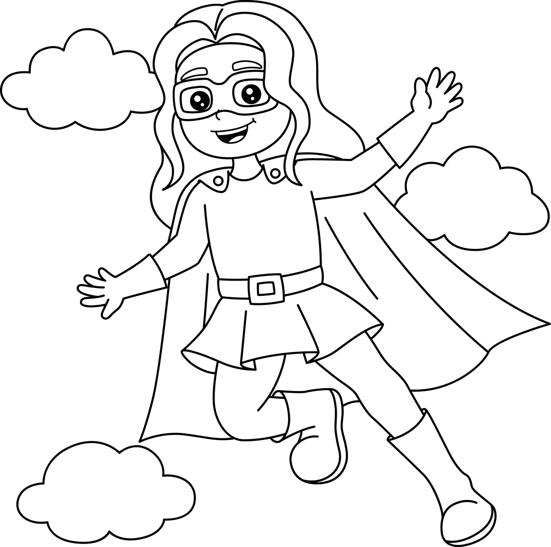 Superhero Girl Sketch by BLIX007 on DeviantArt