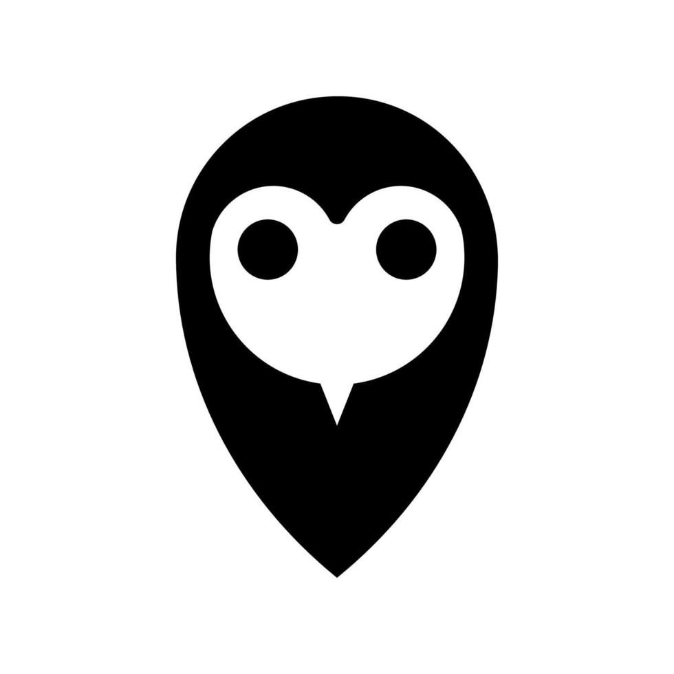 Owl bird icon design vector