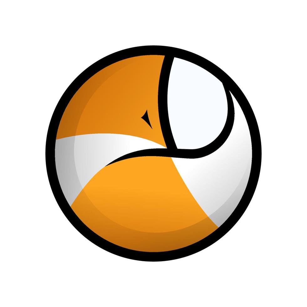 Fox icon design vector