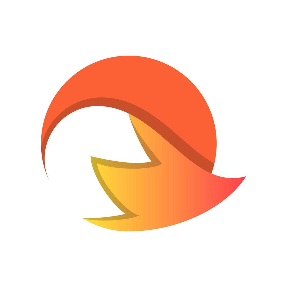 Fox icon design vector