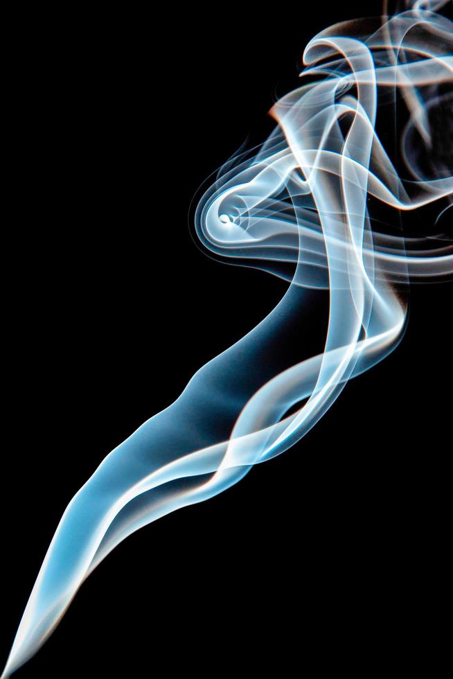 Incense Stick Smoke Trail photo