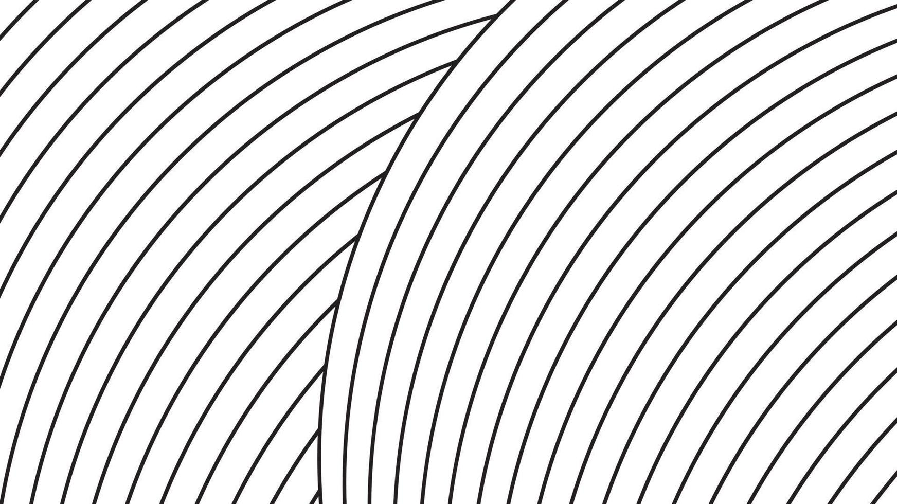 patrón diagonal línea líneas redondas abstractas. patrón de líneas grises vector