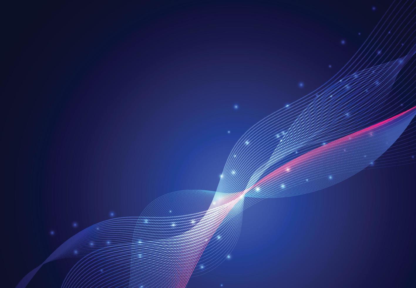 Abstract background with technology line concept. Communication and engineering concept. Vector illustration