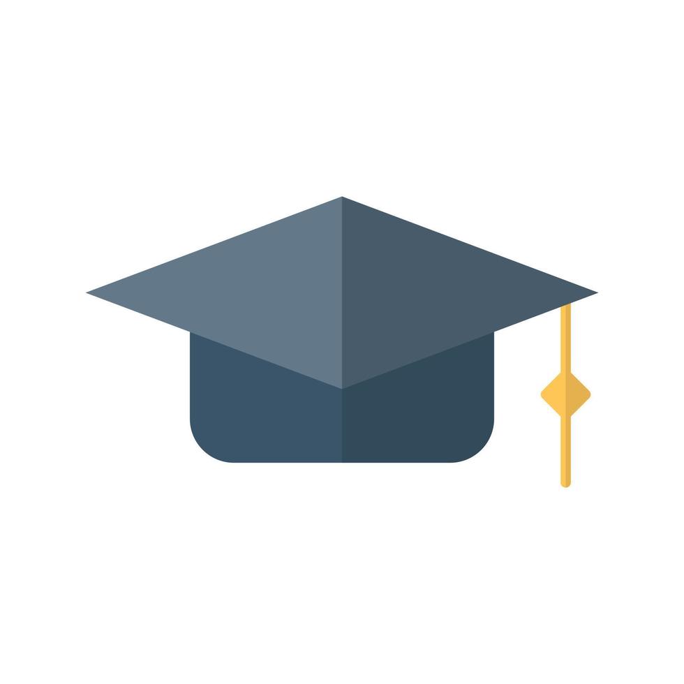 Graduation cap icon sign symbol logo vector