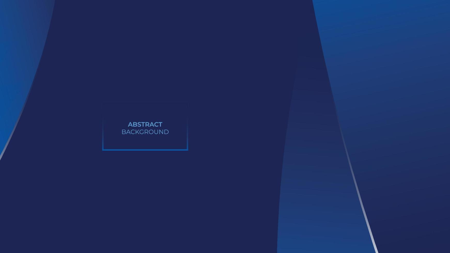 Minimalist blue premium abstract background with abstract shapes. Can be used for advertising, marketing, presentation, poster, brochure, website etc. Vector EPS