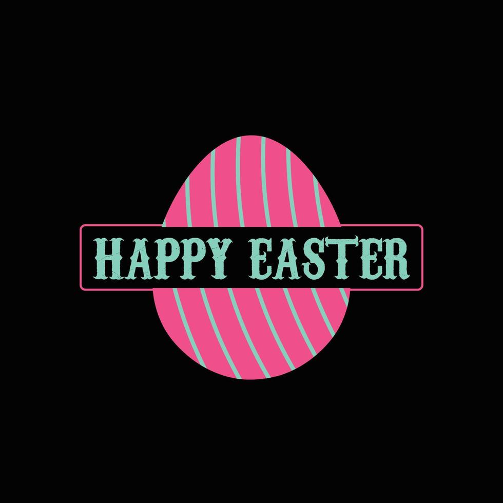 Easter Day T Shirt Design vector