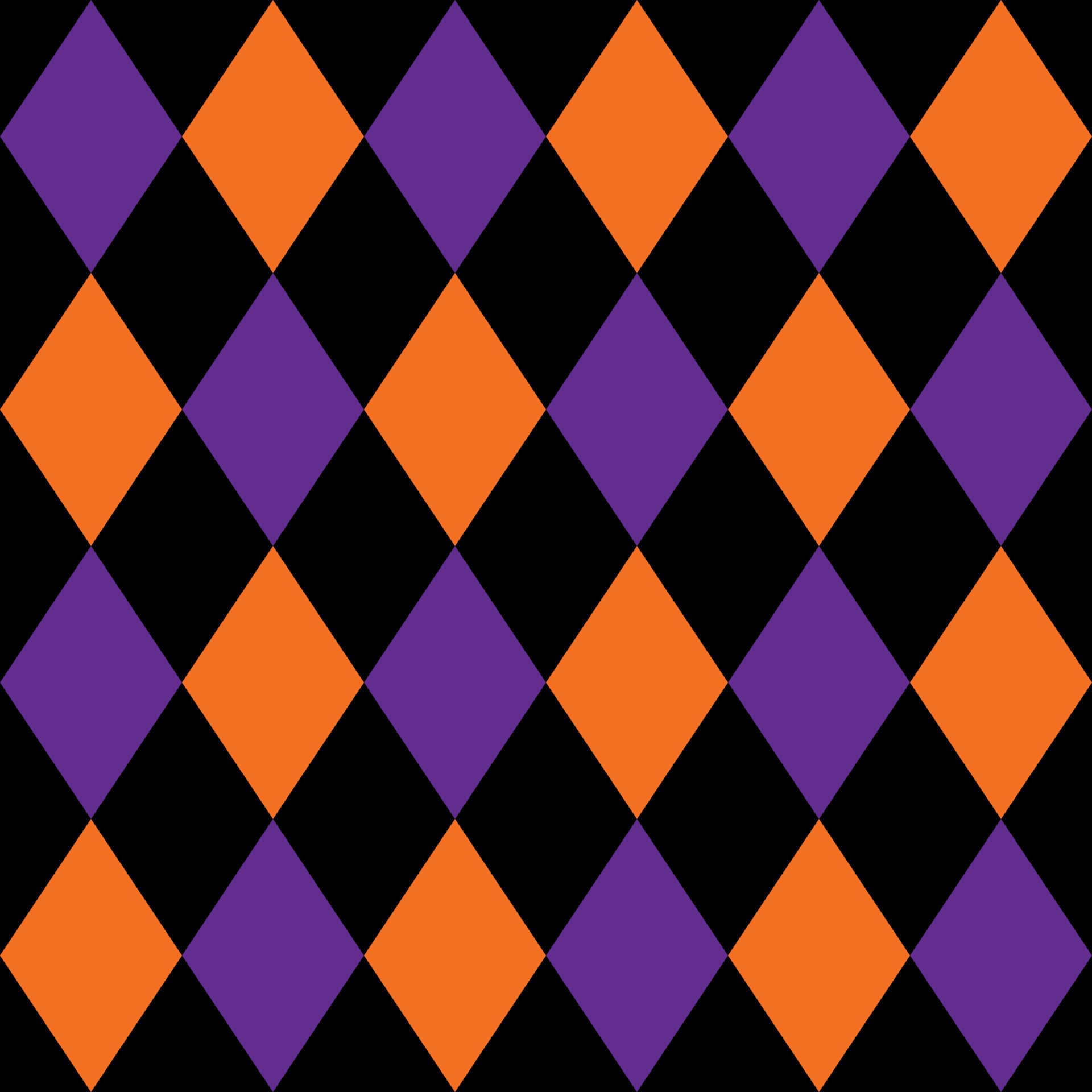 Purple orange black diamond seamless background suitable for Halloween.  6828382 Vector Art at Vecteezy