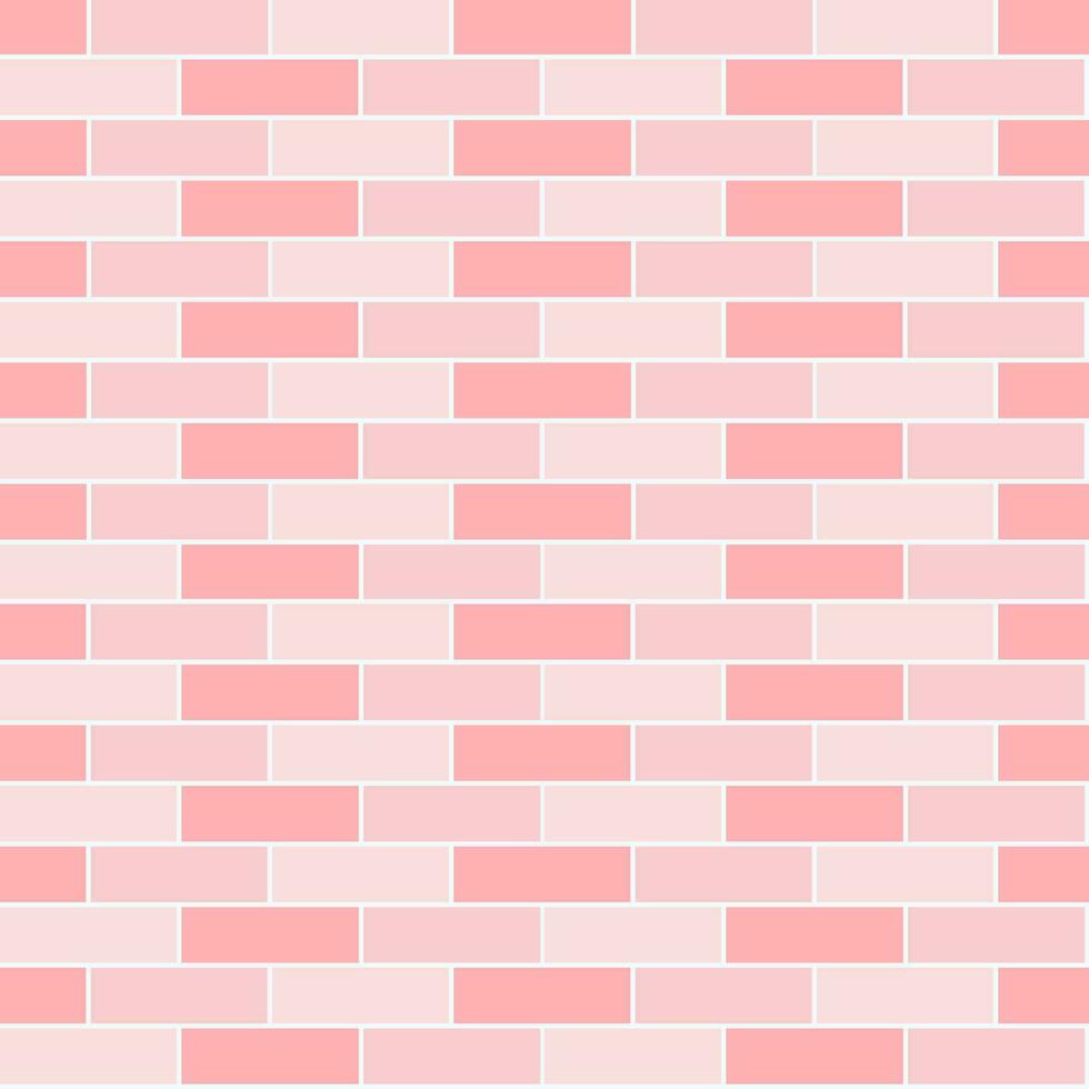 pared de ladrillo rosa de fondo transparente adecuada para fijar papel tapiz, estuche, pared de habitación, patrón de tela, patrón de vidrio vector