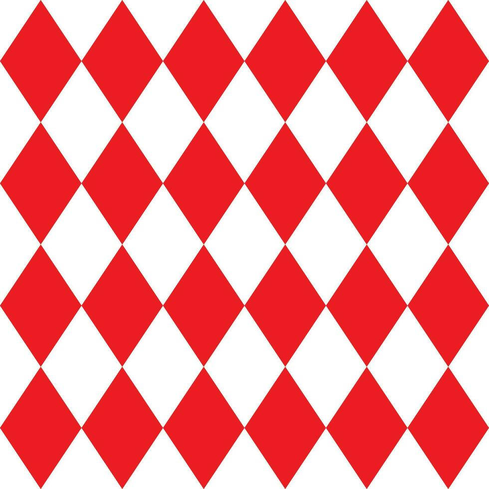 red white rhombus seamless background vector