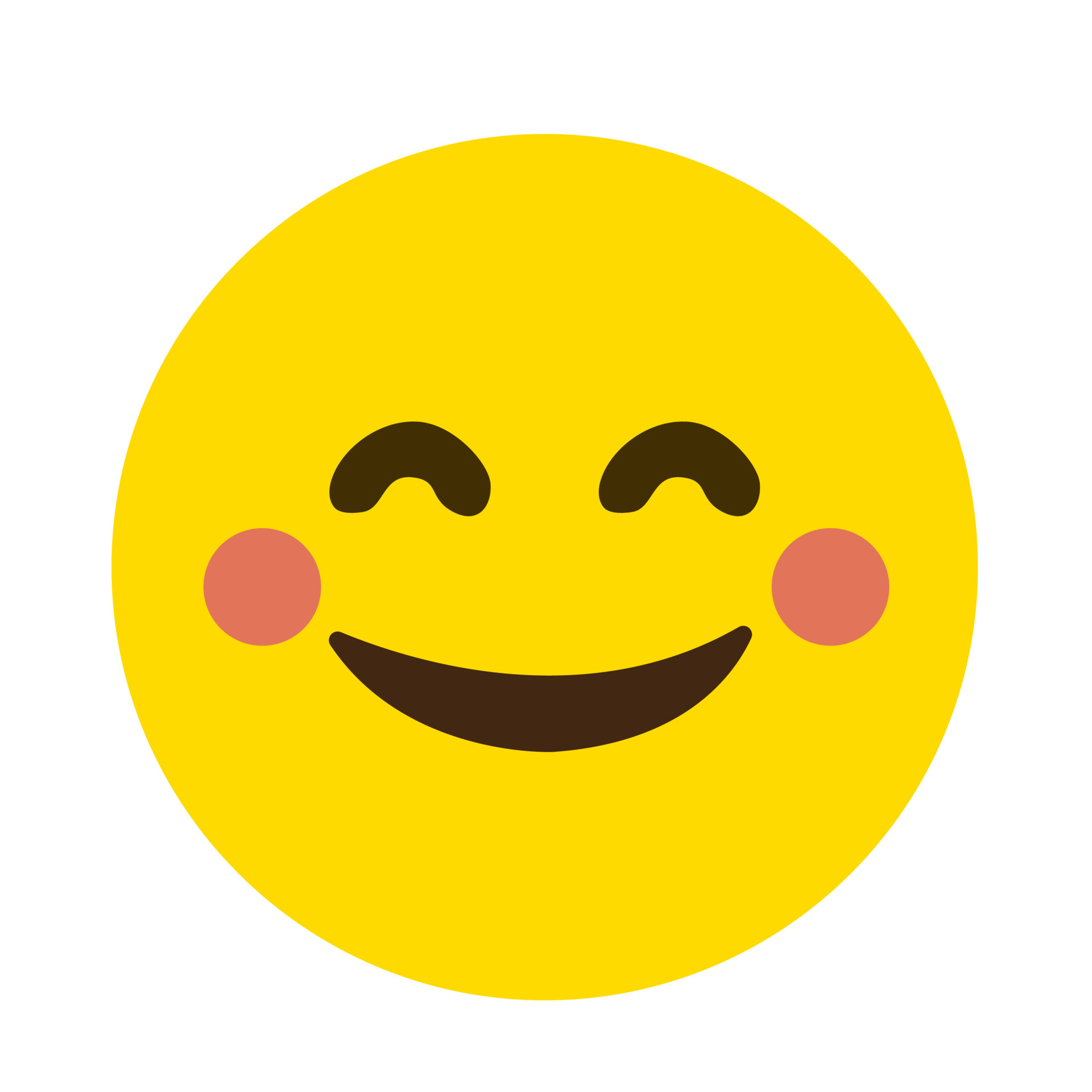 clipart of a smiley face