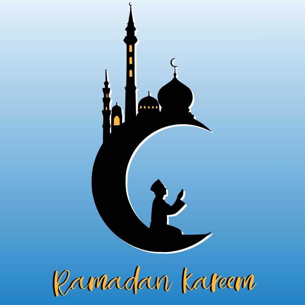 ramadan kareem template vector