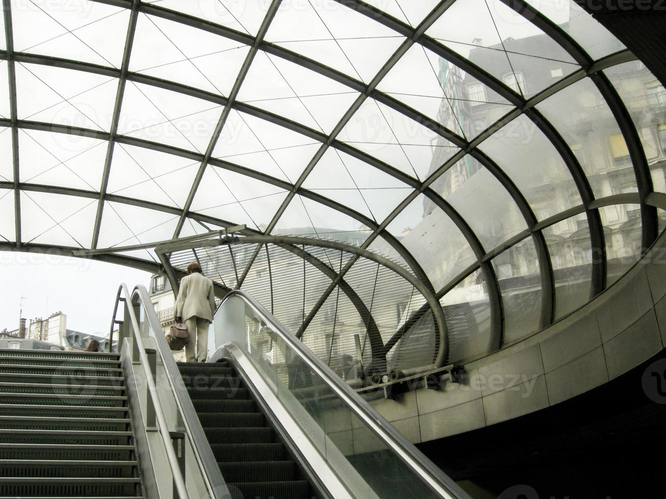 Subway underground metro tube station photo