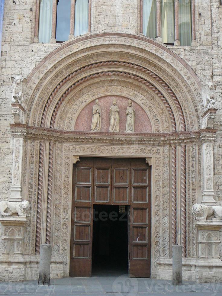 View of the city of Perugia photo