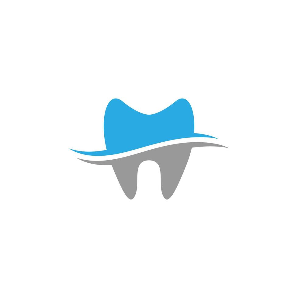 Diseño de ilustración de vector de plantilla de icono de logotipo dental