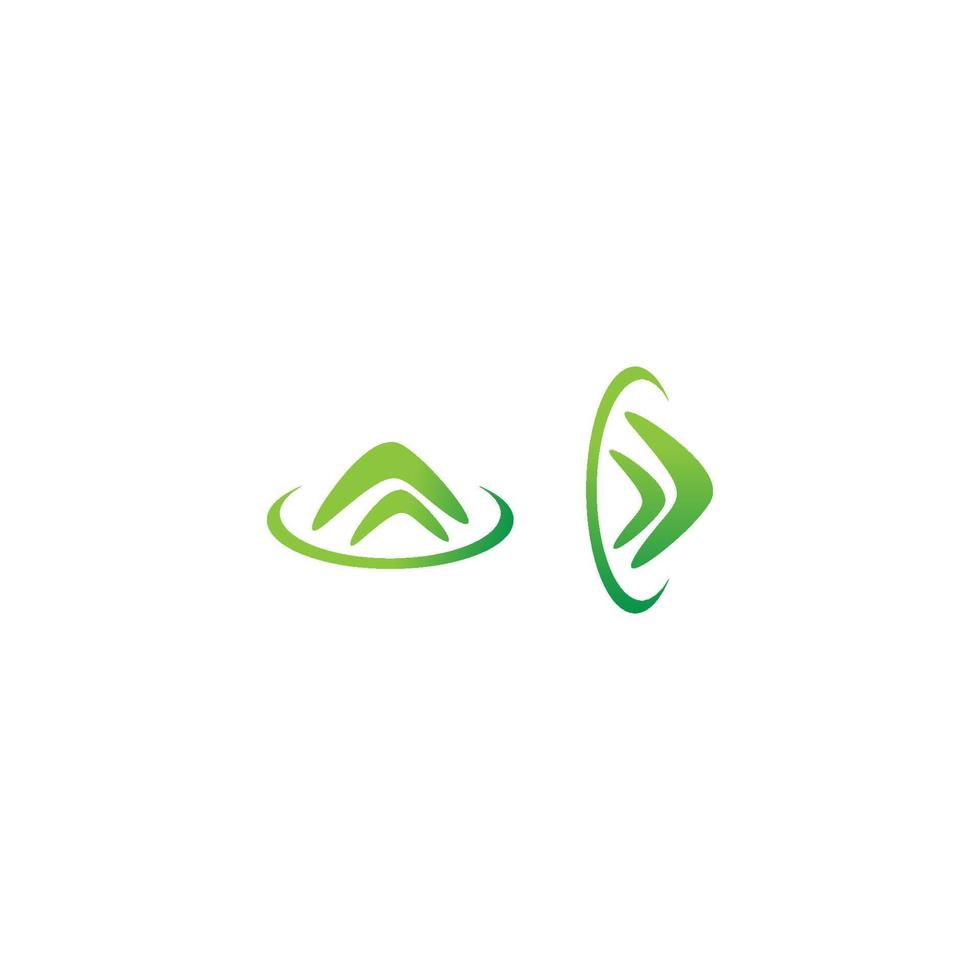 Boomerang logo icon illustration vector flat design template