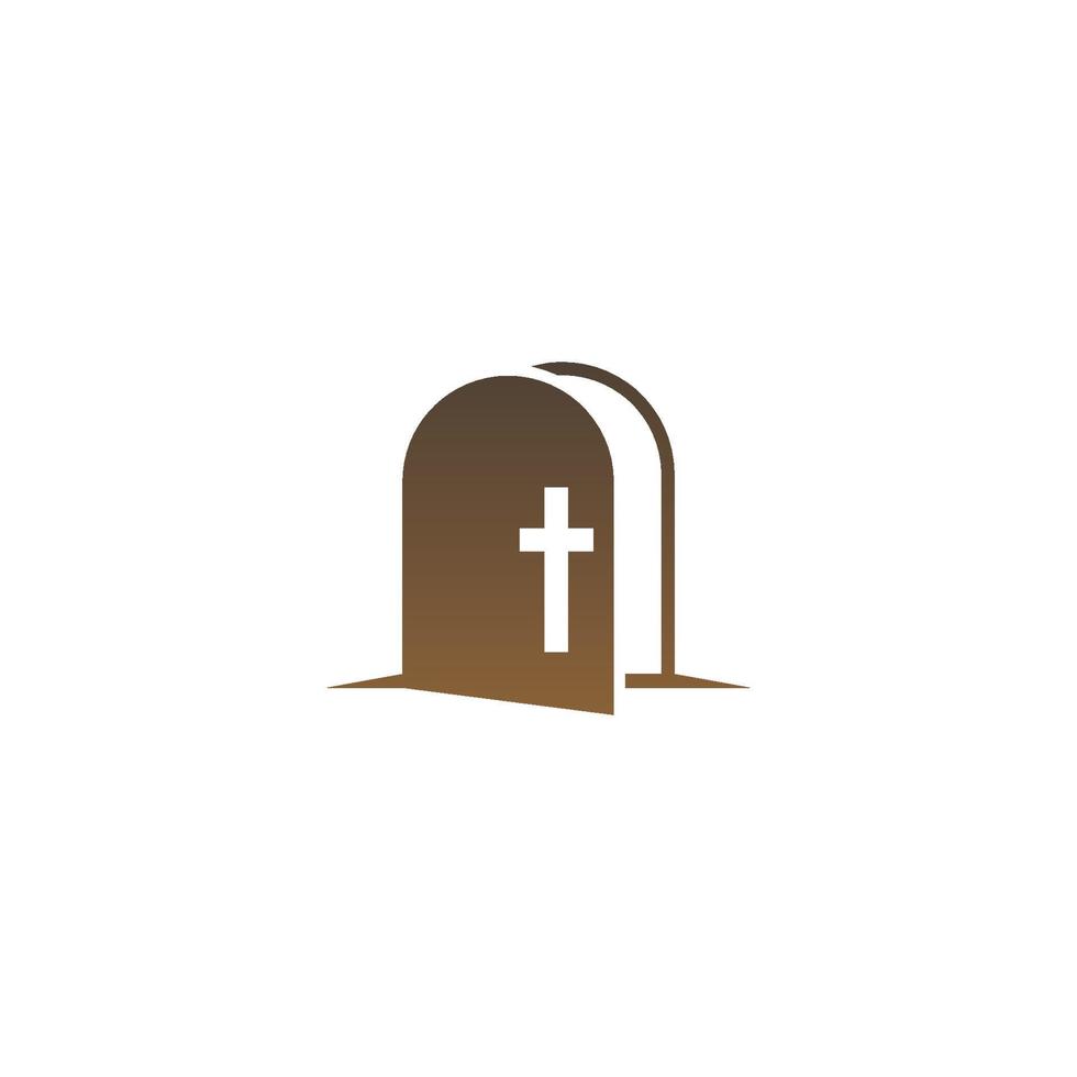 iglesia icono logotipo signo vector diseño ilustración