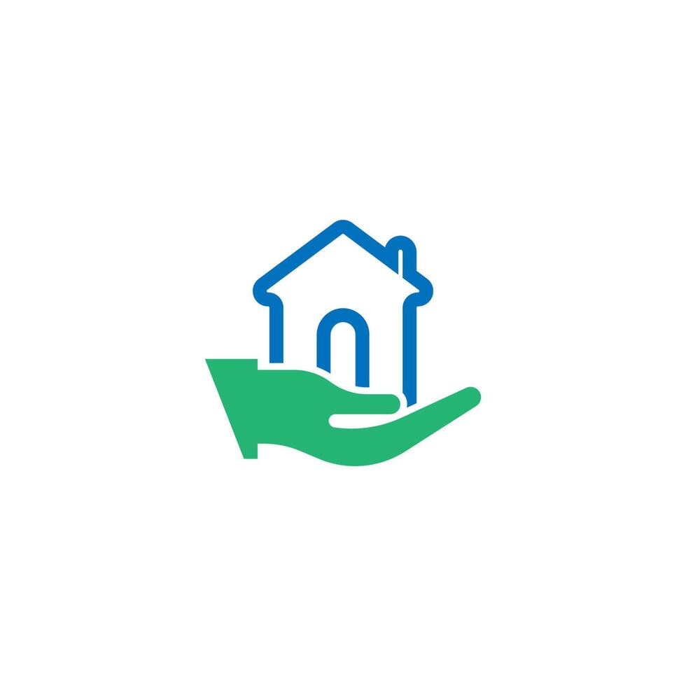 House icon logo simple design template vector