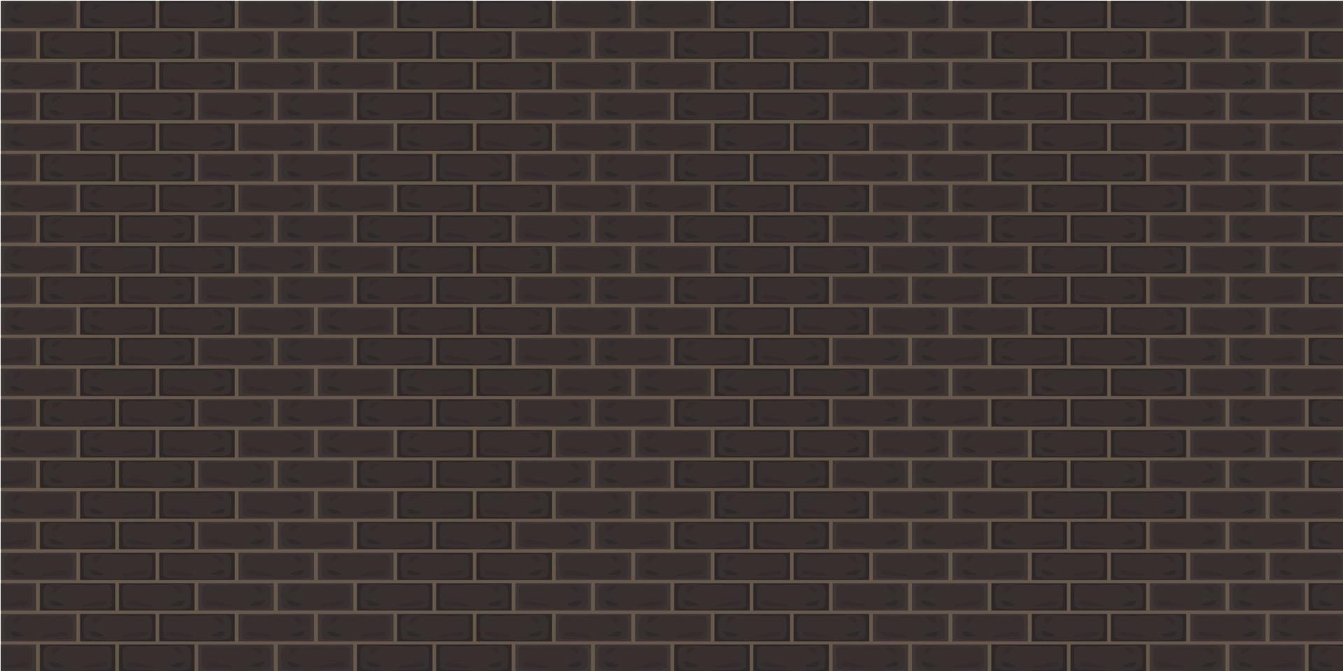 Brown colorful brick wall building concrete abstract background texture wallpaper backdrop pattern seamless vector illustration