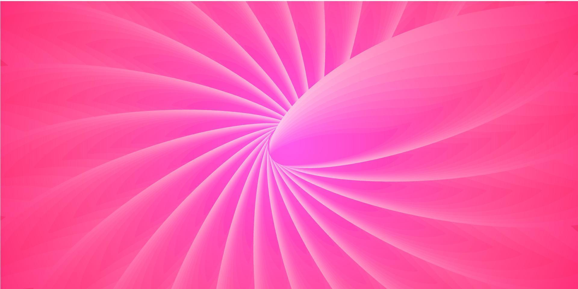 Abstract background pink colorful light rays swirl star burst starburst flower lines wallpaper vector illustration
