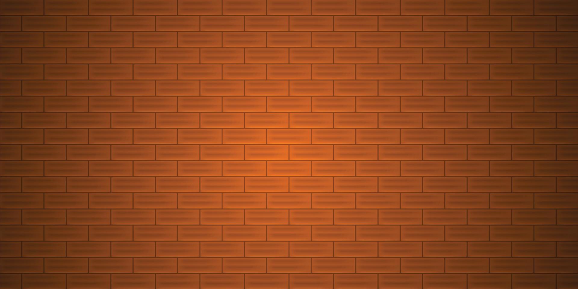 Brown brick wall abstract backgrounds light textured wallpaper backdrop template pattern seamless vector and illustration