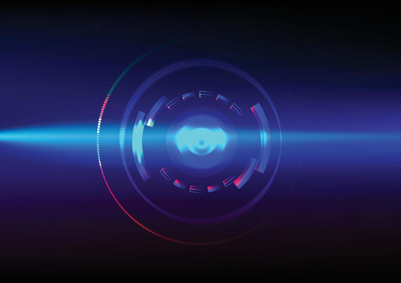 Abstract tech circles fractal light blue color technology bright energy backgrounds texture wallpaper digital art design vector illustration EPS10