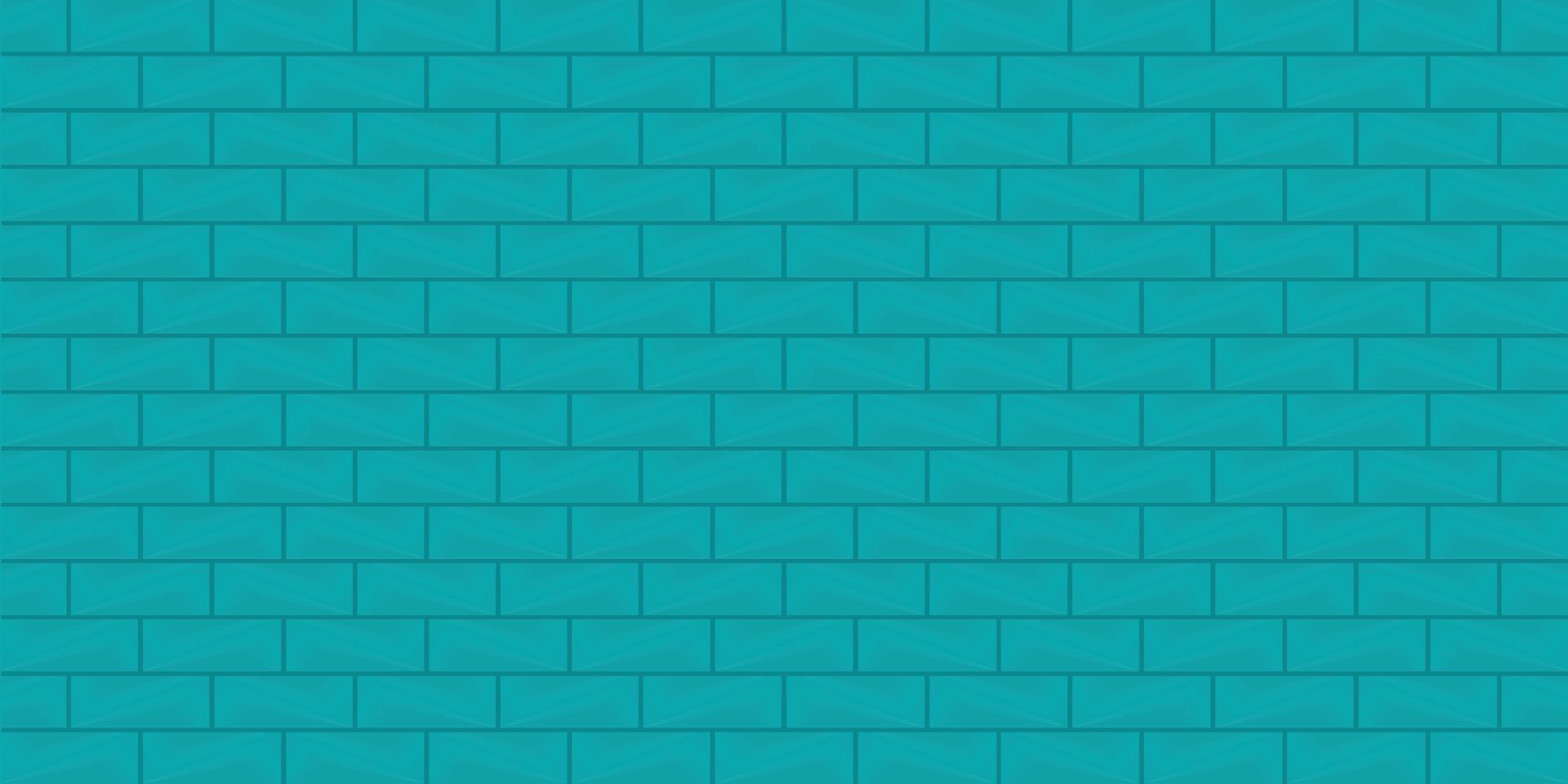 Abstract backgrounds textured brick wall blue colorful wallpaper backdrop template textile pattern vector illustration