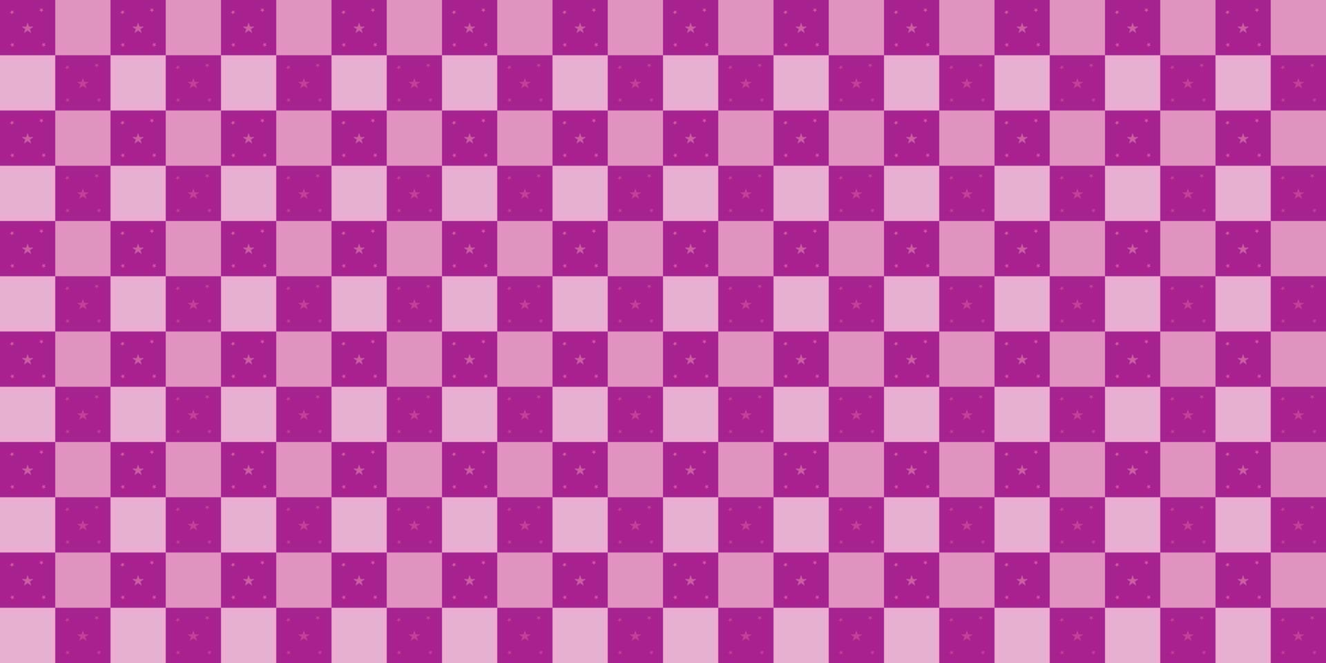 Plaid fabric textile cloth tablecloth star purple pink abstract background texture wallpaper pattern seamless vector illustration 08192021