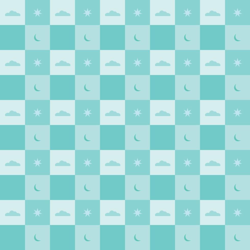 Baby Polka Dot Fabric Fashion Cloth Tartan Textile Stars Moon Icons Decoration Pattern Seamless Abstract Background Texture Wallpaper Wrapping Paper Art Retro Style Vector Illustration Vector Art At Vecteezy