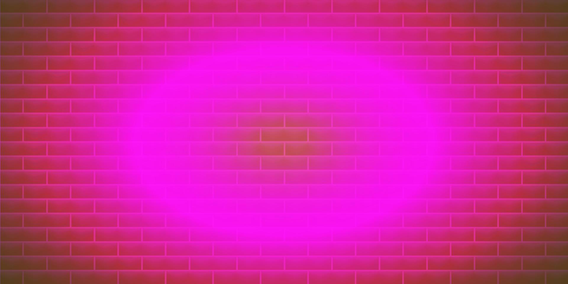 fondo abstracto púrpura rosa efecto brillante pared de ladrillo papel tapiz telón de fondo ilustración vectorial vector